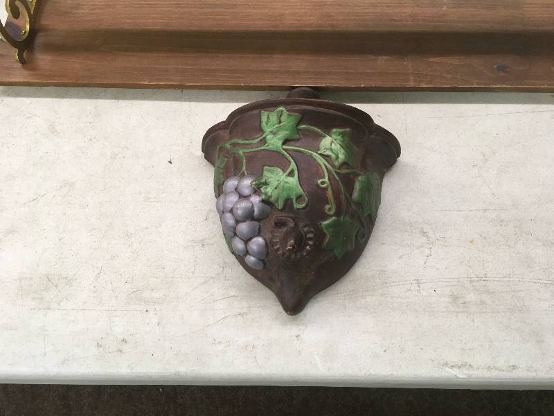 Hanging Shelf &Wall Sconce