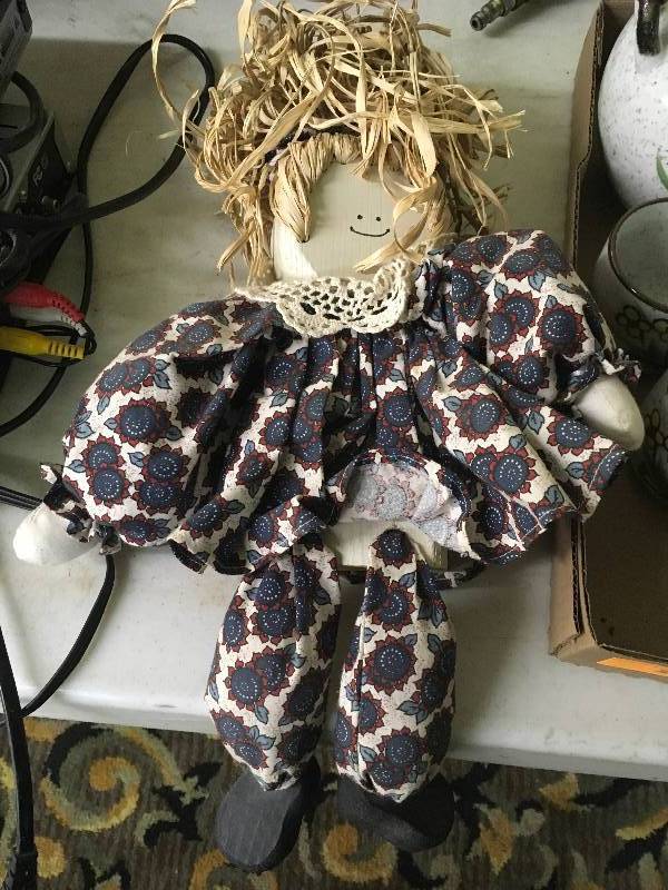 Tea Set and Doll