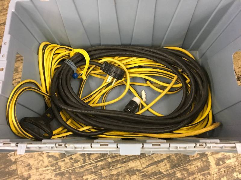Tote and Extension Cords