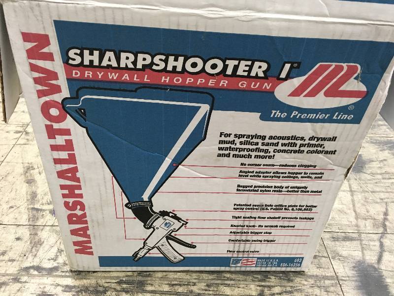Sharpshooter Drywall Hopper Gun