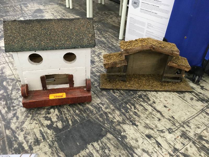 Bird House & Nativity