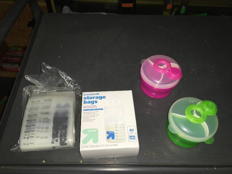 Storage Bags & Kids Food Cups