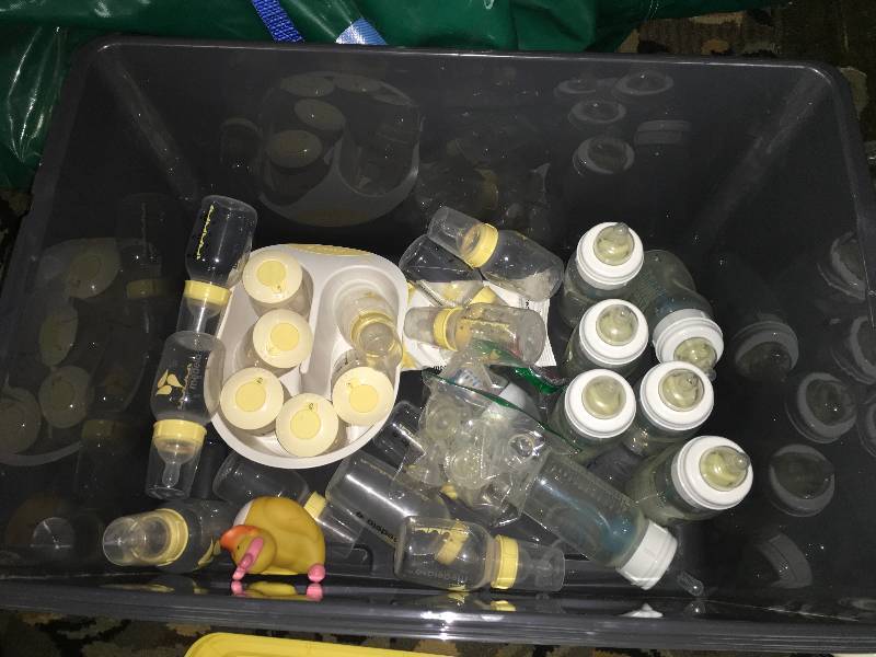 Tote Of Baby Bottles