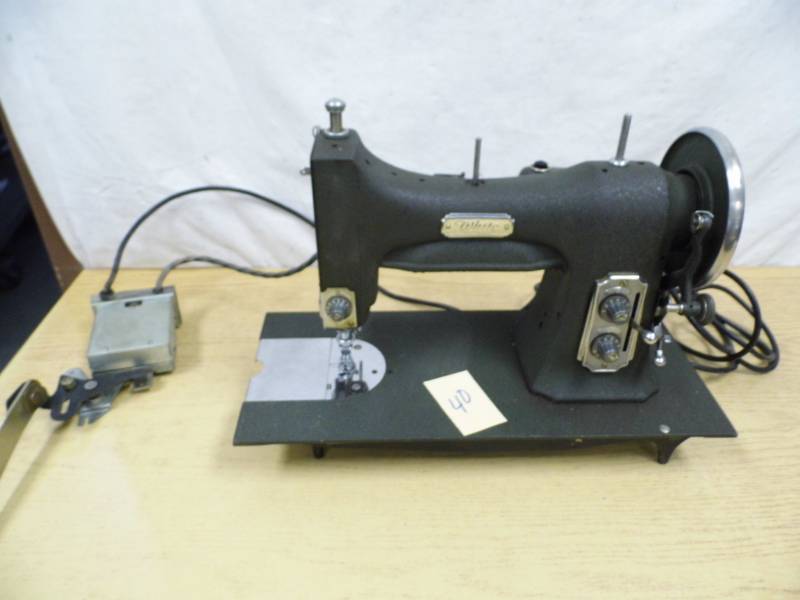 White Sewing Machine