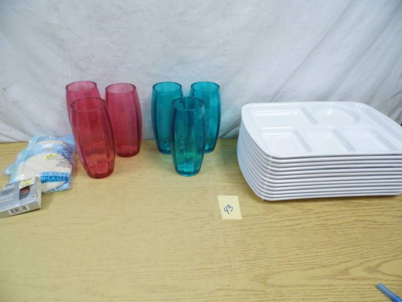 Food Trays - Glasses