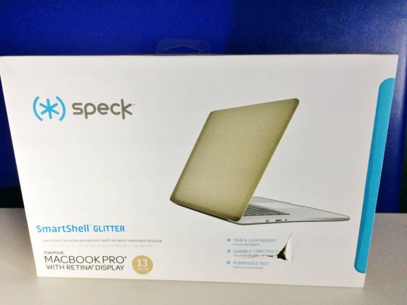 lot 2 image: NEW - Speck SmartShell GLITTER 13 for Macbook Pro with Retina Display