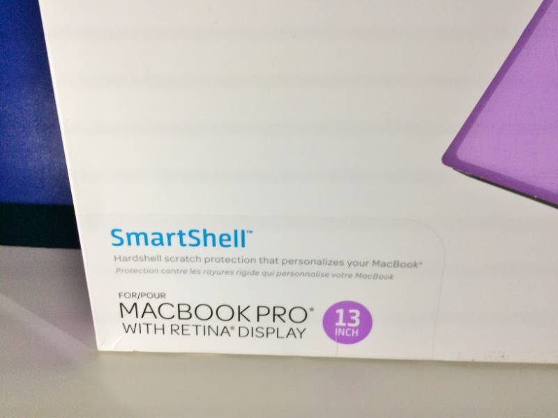lot 19 image: NEW Speck SmartShell 13 for Macbook Pro with Retina Display