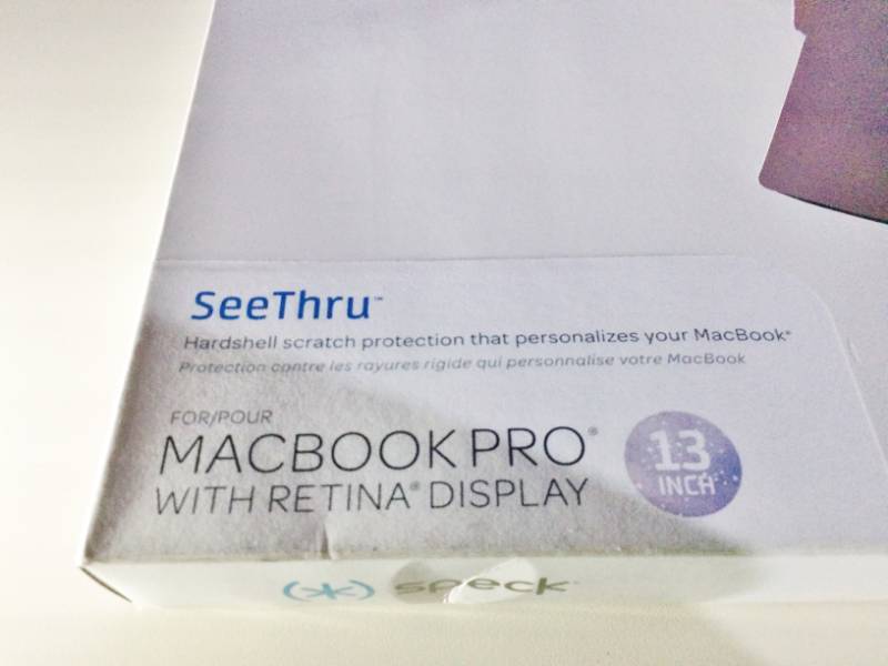 lot 25 image: NEW Speck SeeThru 13 for Macbook Pro with Retina Display