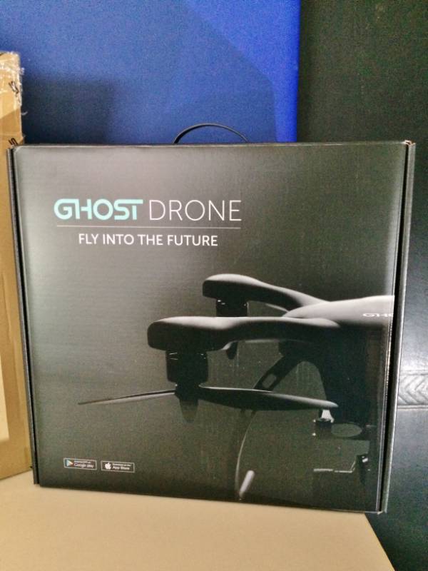 lot 10 image: WOW NEW Ehang Ghost Drone Android Compatible Aerial Quadcopter - See Youtube