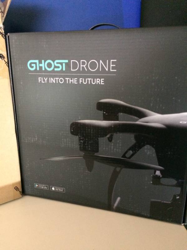 lot 49 image: WOW WOW NEW Ehang Ghost Drone IOS Compatible Aerial Quadcopter