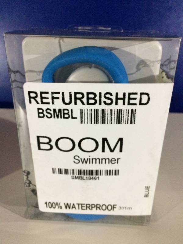 lot 15 image: BOOM Swimmer Waterproof Wireless Bluetooth Speaker (Refurbished)