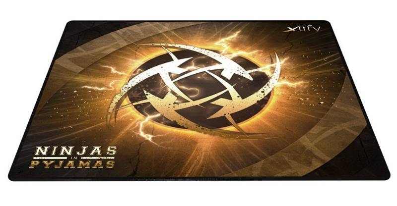 lot 28 image: NEW Xtrfy XTP1 NiP Lightning Edition Gaming Mousepad (Large)