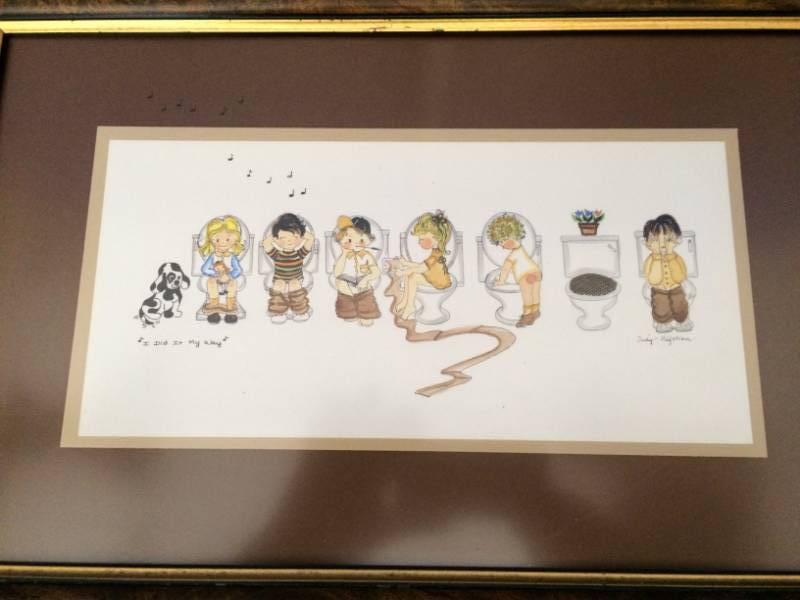 lot 20 image: Framed & Matted&nbspTitle&nbspI Did It My Way&nbspArtist&nbspJudy Hagstrom&nbspSize&nbsp18 x 12 Excellent Condition
