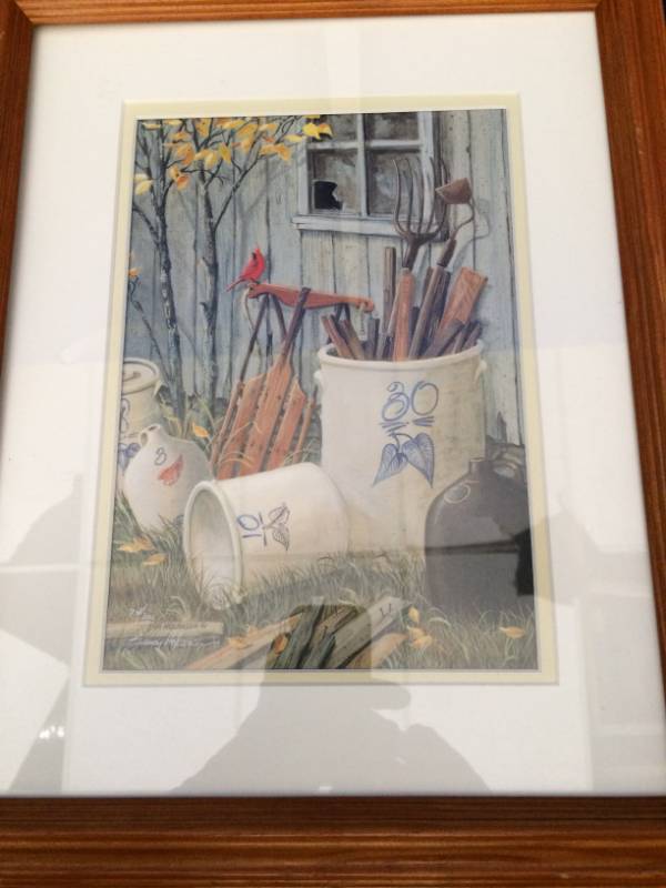 lot 21 image: Framed & Matted Limited Edition Wildlife Offset Full Color Reproduction Print Numbered 74300 Pencil Signed by&nbspArtist&nbspSandy Hokanson Title&nbspYesterdays Memories Size&nbsp16.5 x 13.5 Certificate Of Authenticity On Back - Excellent