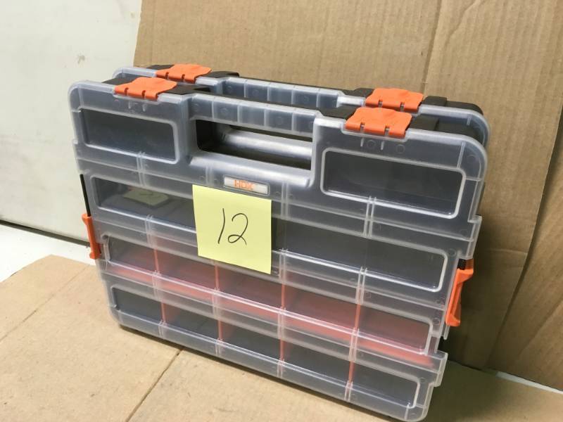 lot 12 image: HDX STORAGE BOX CONPARMENTS new