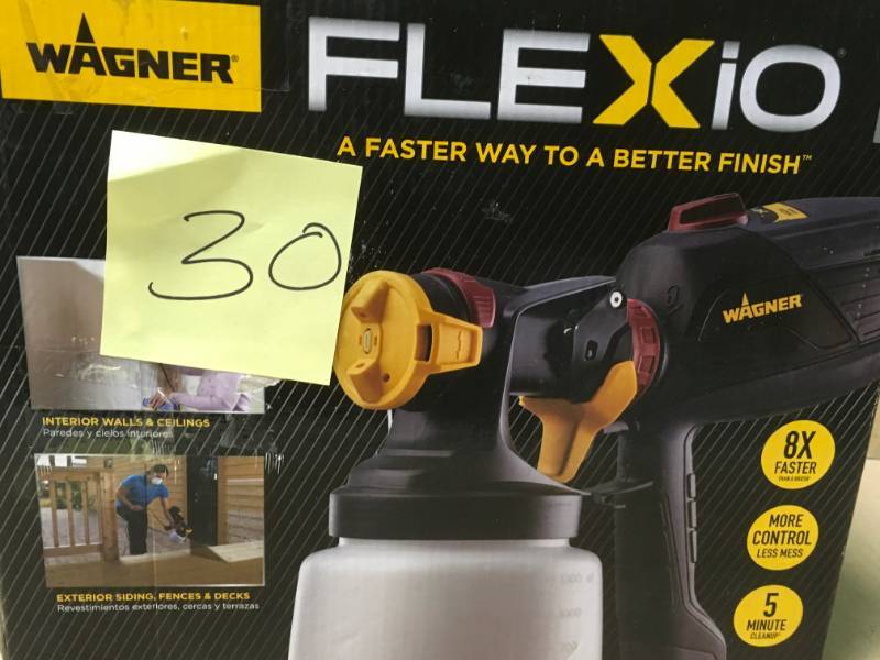 lot 30 image: Wagner Flexio 2000 HVLP Sprayer USED works