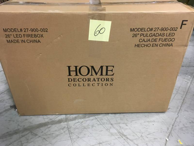 lot 60 image: Home Decorators Collection 26 Fireplace Insert On .not used
