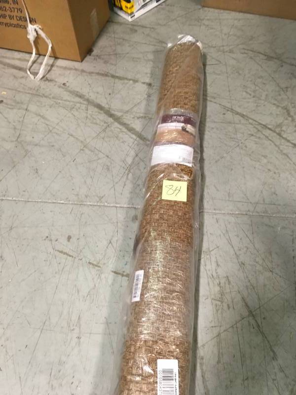 lot 84 image: Home Decorators Collection Texture Brown 5 ft. x 7 ft. Indoor Area Rug not used