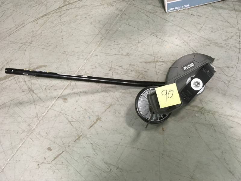 lot 90 image: RYOBI edger not used