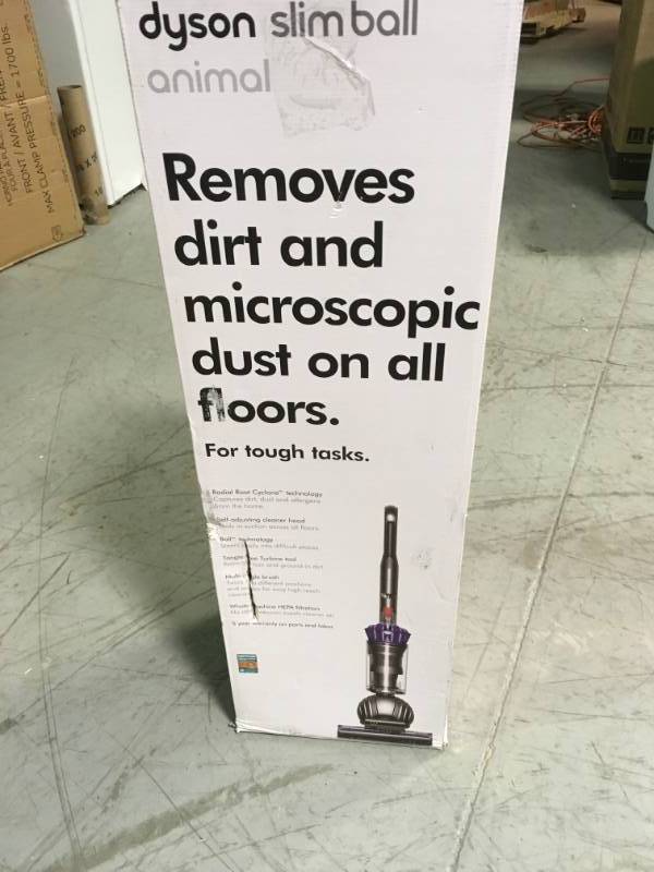 lot 4 image: Dyson Light Ball Animal Upright Vacuum w Attachments open box in new condition