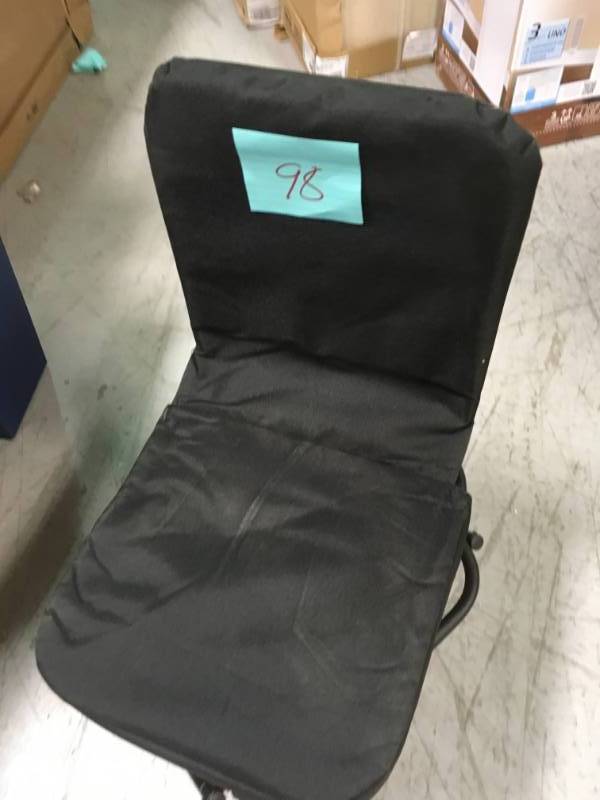 lot 98 image: Guide Gear Swivel Hunting Chair, Black