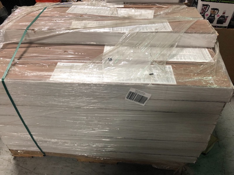 lot 110 image: Home Decorators Collection Charleston Hickory 8 mm Thick x 6-18 in. Wide x 47-58 in. Length Laminate Flooring (20.32 sq. ft.  case) 42 CASES NOT USED