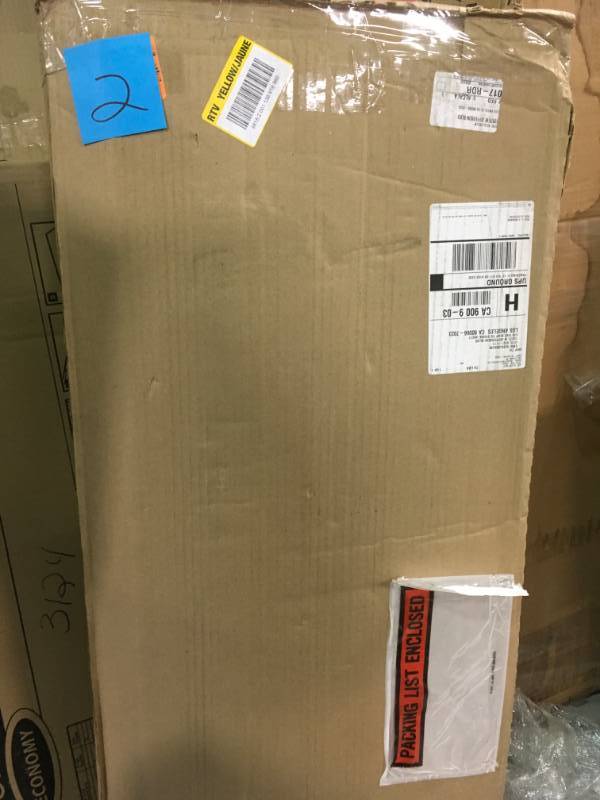lot 2 image: Edsal 72 in. H x 36 in. W x 18 in. D 5-Shelf Steel Commercial Shelving Unit in Black open box in new condition