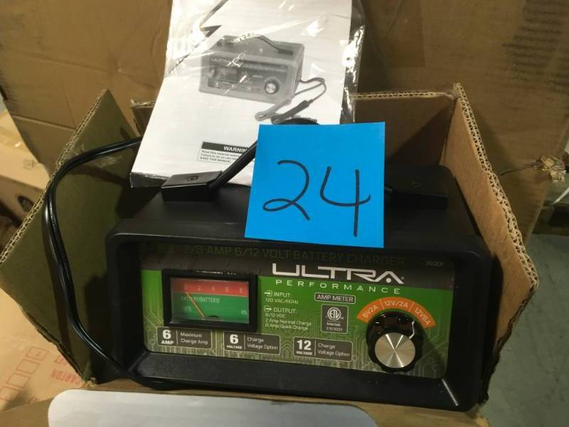 lot 24 image: Ultra Battery Charger Not Used