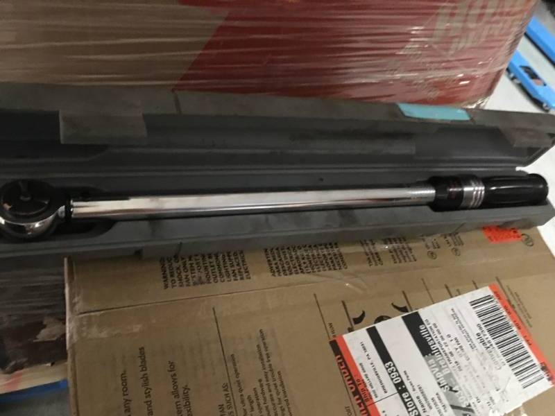 HUSKY 36 IN RATCHET open box in new condition