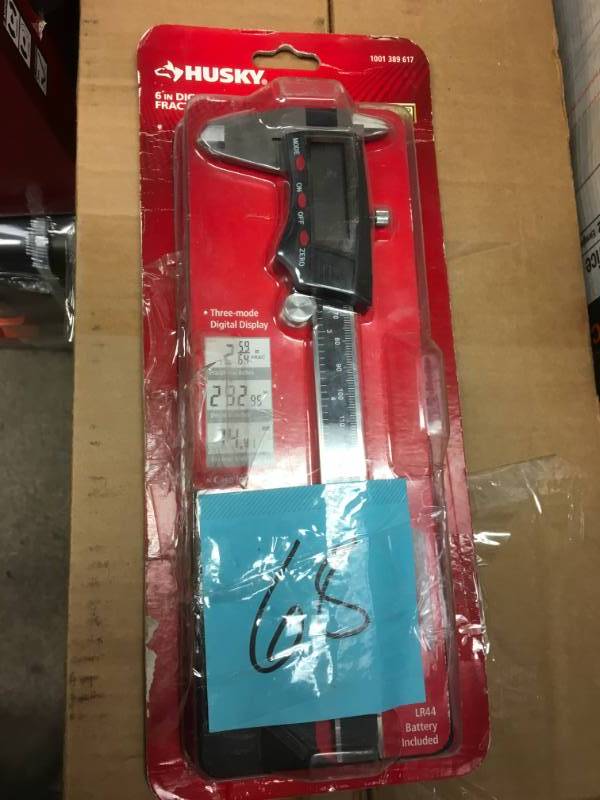 Husky 6 in. 3-Mode Digital Fractional Caliper looks good