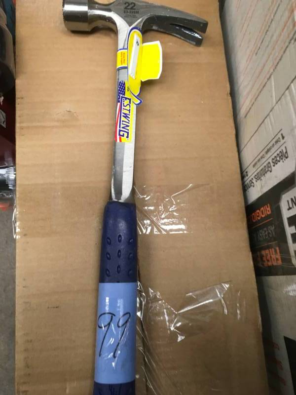 Estwing 22 oz. Smooth-Face Framing Hammer not used