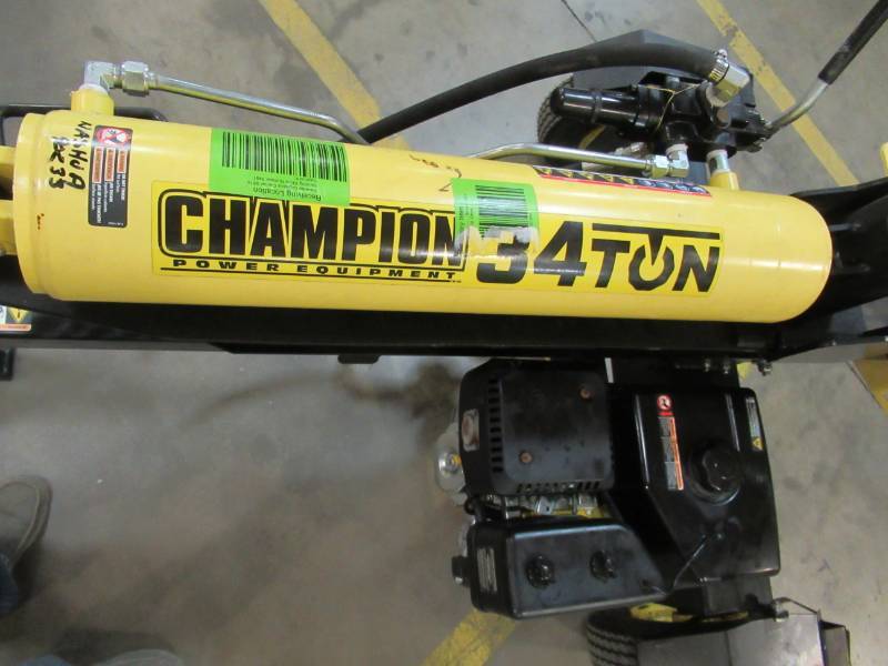 Champion Power Equipment 34 Ton 338cc Log Splitter, 100425 MOTOR DOES