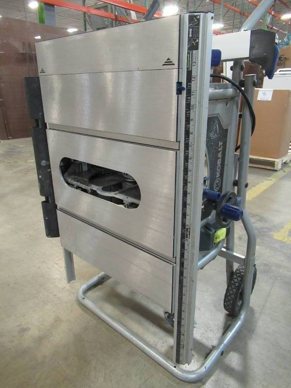 lot 18 image: Kobalt 10-in Carbide-tipped 15-Amp Table Saw KT1015 - Does not work