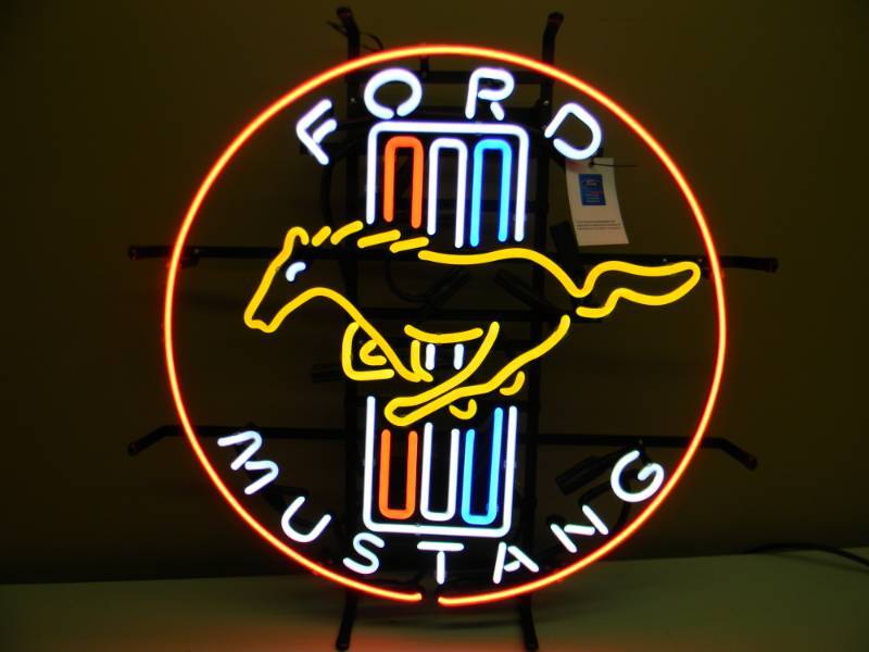 lot 1 image: MUSTANG NEON NEW IN BOX - SEE PICTURES
