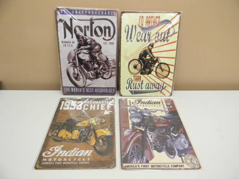 lot 20 image: MOTORCYCLE #2 - 8 BY 12 - SEE PICTURES