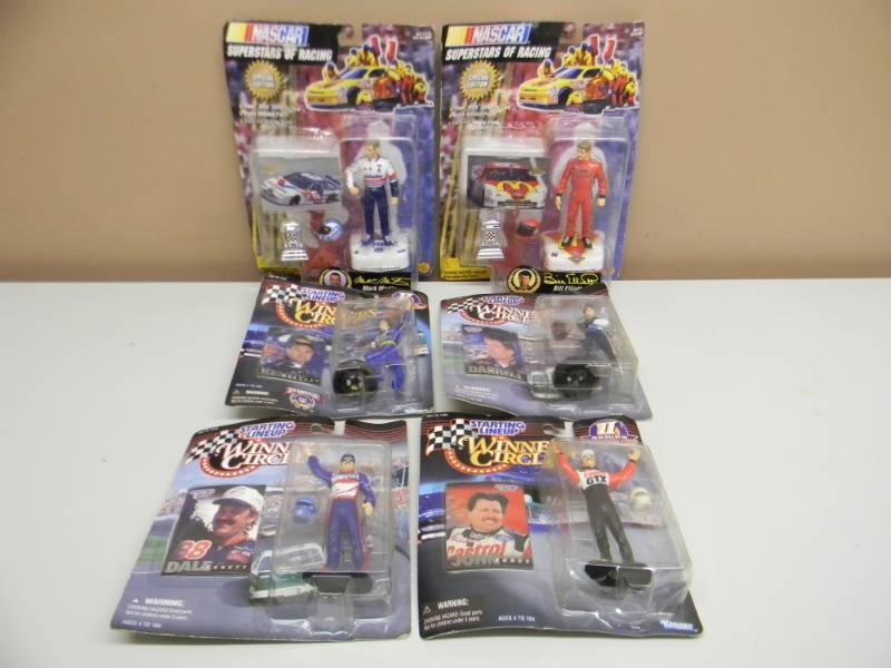 lot 35 image: STARTING LINE-UPS (REGULAR SIZE) - NASCAR, GREAT FOR CHRISTMAS - SEE PICTURES