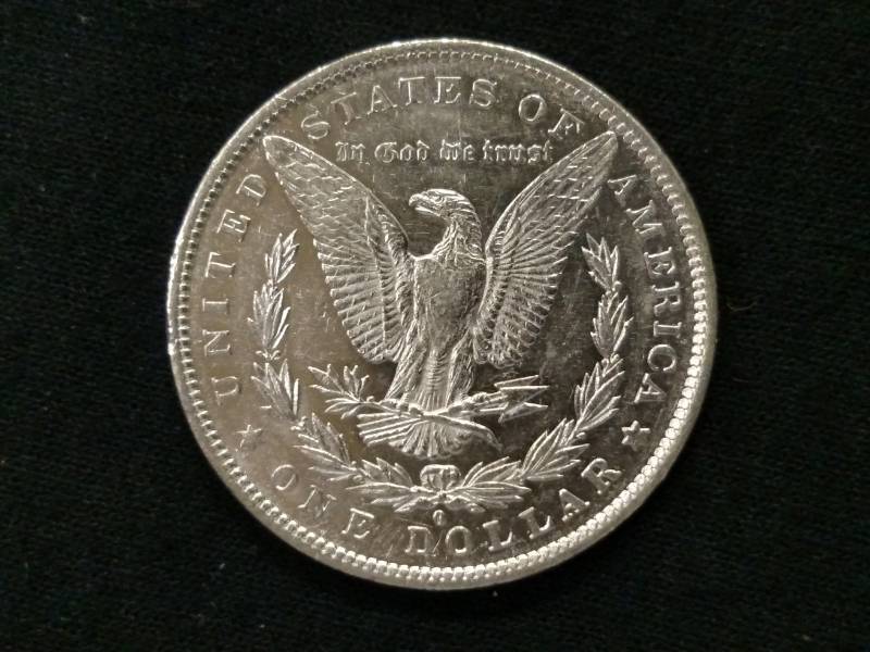 lot 10 image: 1881 O AU Morgan Silver Dollar...
