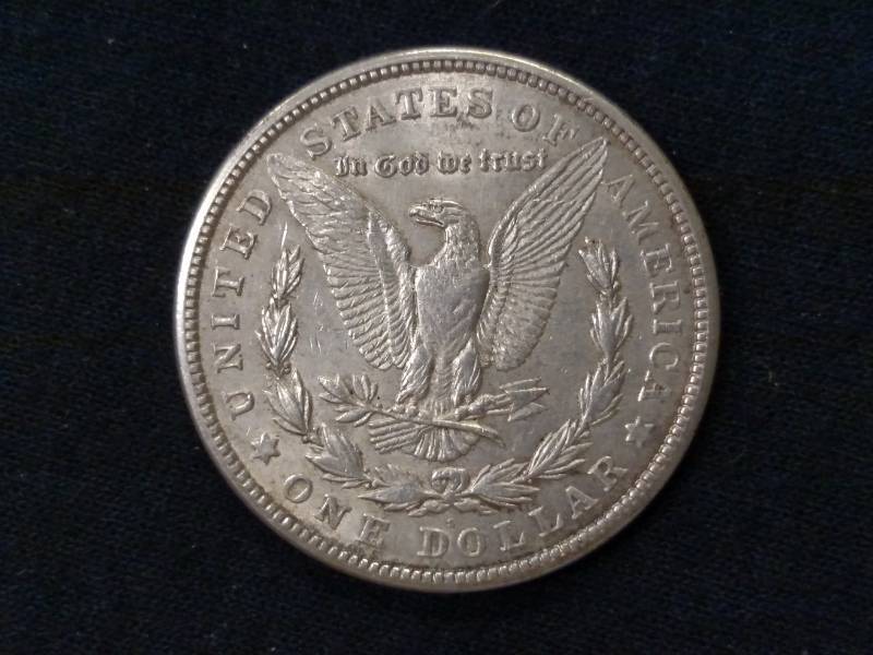 lot 19 image: 1921 S Morgan Silver Dollar...