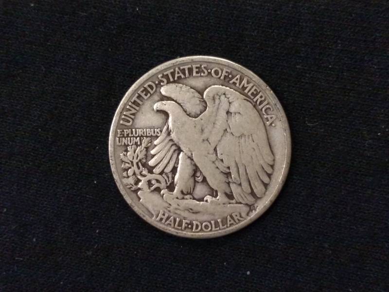 lot 36 image: 1940 Walking Liberty Silver Half Do...