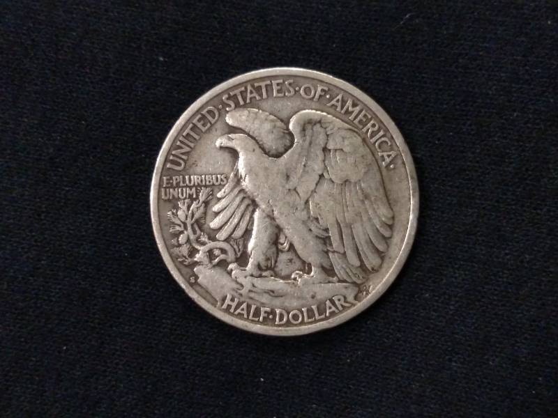lot 37 image: 1940 S Walking Liberty Silver Half ...