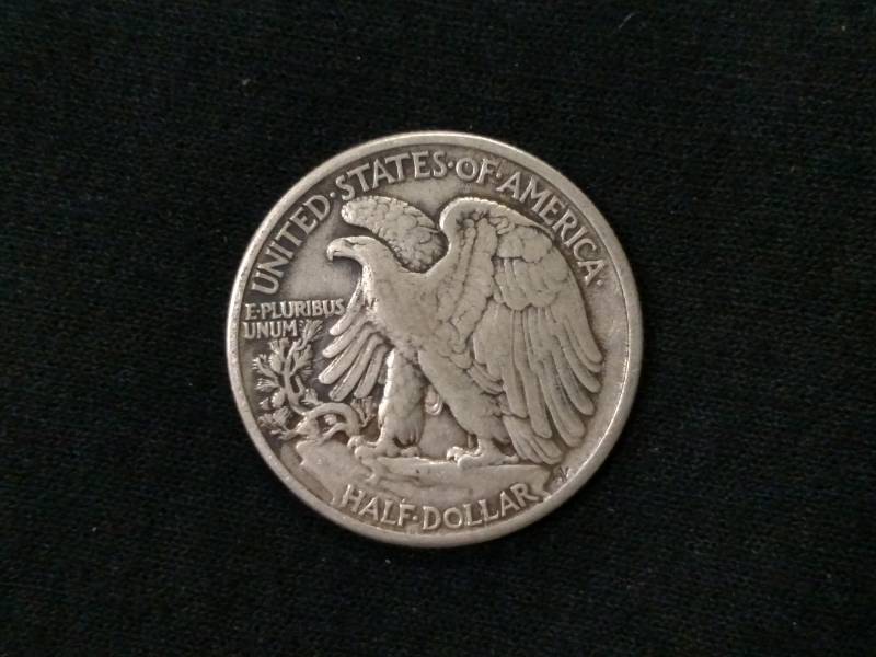 lot 39 image: 1942 Walking Liberty Silver Half Do...