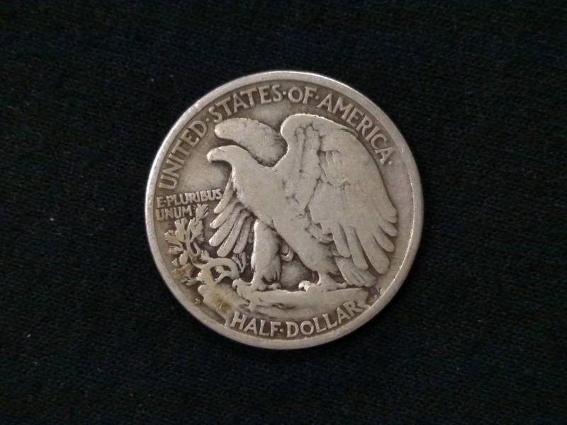 lot 41 image: 1943 S Walking Liberty Silver Half ...