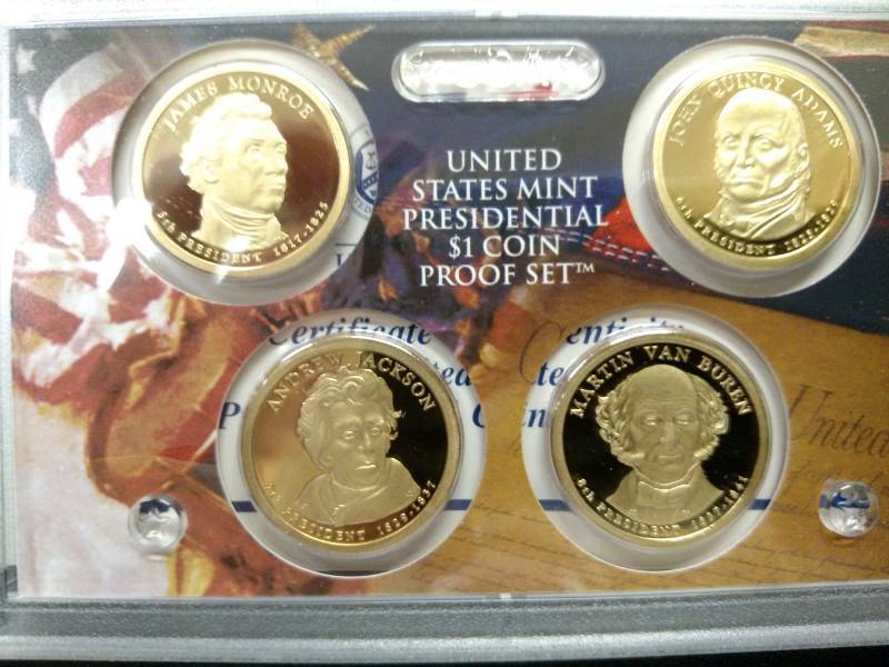 lot 99 image: 2008 U.S. Mint Presidential One Dol...