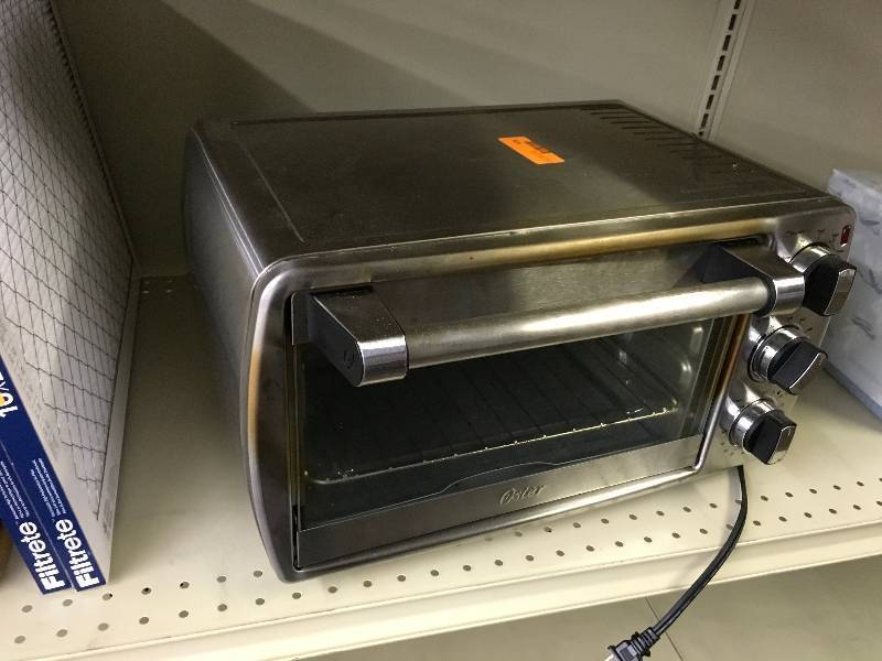 lot 120 image: Oster Convection Countertop Oven, Retail $49.99
