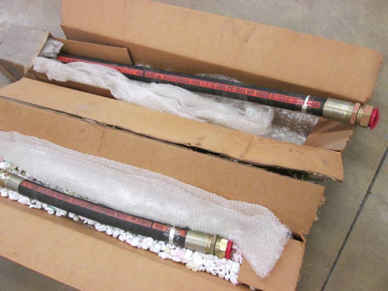 lot 39 image: 2 Dayco 1 12 3000 lbs hydraulic h...