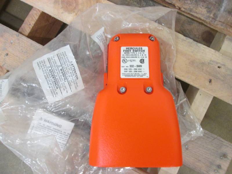 lot 46 image: New Hercules foot control...
