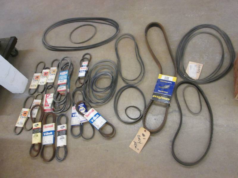 lot 49 image: Large lot of V Belts...