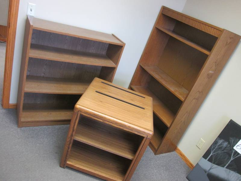lot 66 image: 2 Shelves and a printer stand...