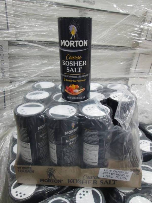 Case of 12 Morton 1lb Shaker Contai...