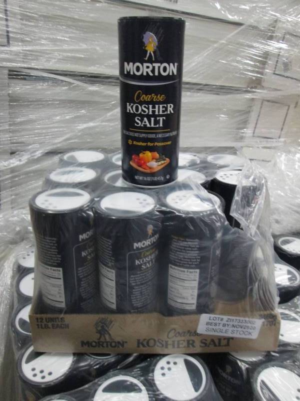 Case of 12 Morton 1lb Shaker Contai...